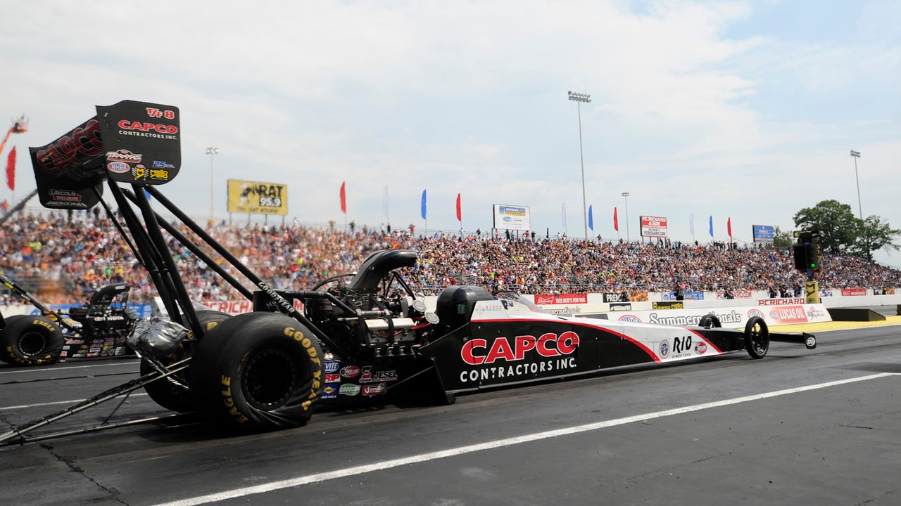 NHRA's Steve Torrence finds himself top qualifier again in Englishtown